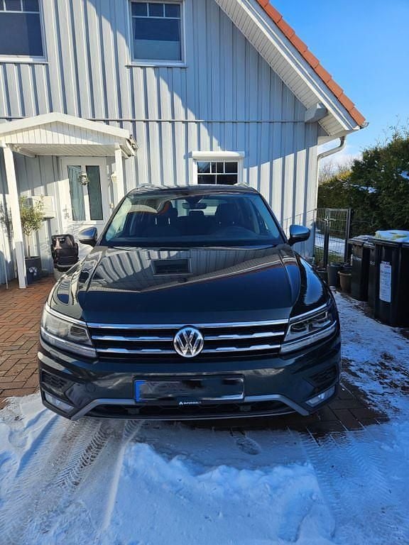 Gebraucht VW Tiguan Allspace 190 PS (139 kW) 2018 Grün SUV
