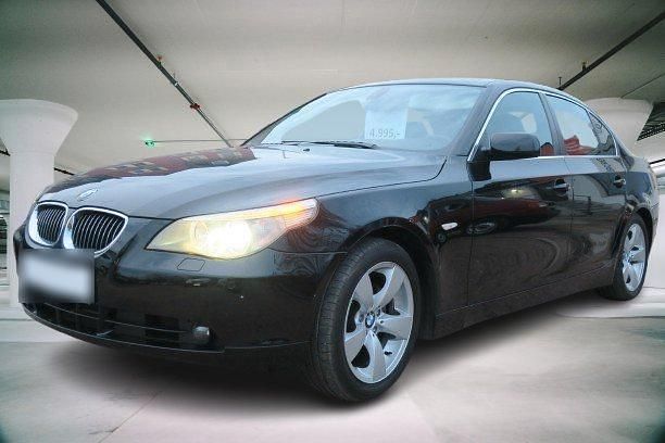 Second-hand BMW 525 231 CP (169 kW) 2007 Negru Berlinǎ