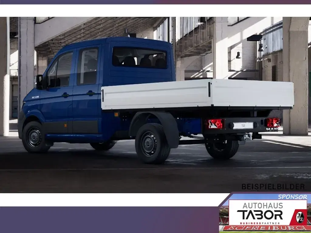 Neu MAN TGE 177 PS (130 kW) 2025 Rot Van