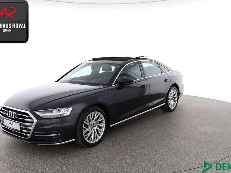 Grau (metallic) Gebraucht 2018 Audi A8 Comfort Limousine | 39.880 € (Superpreis) - Bild 1/4