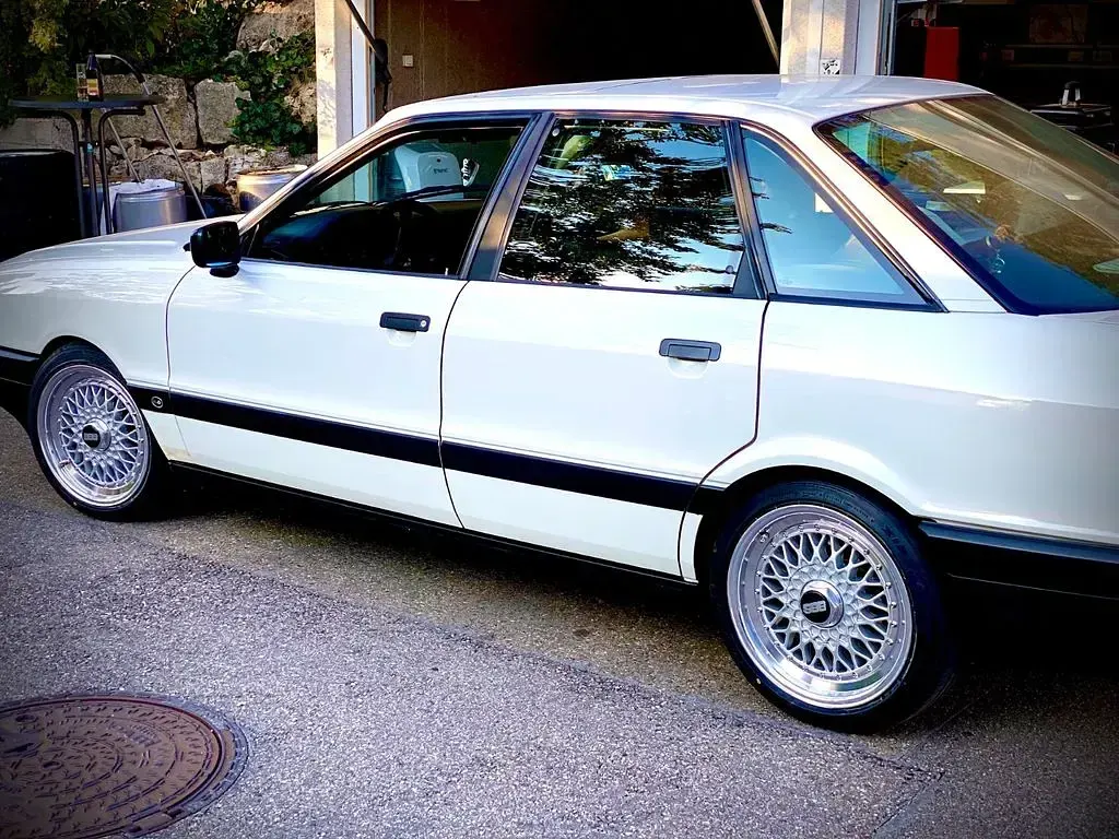 Gebraucht Audi 80 113 PS (83 kW) 1988 Weiß Limousine