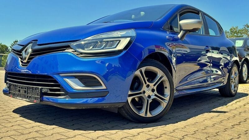 Blau Gebraucht 2017 Renault Clio IV GT-Line Limousine | 10.950 € (Fairer Preis) - Bild 1/4
