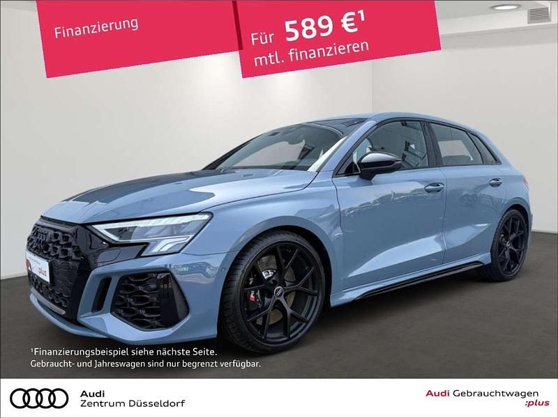 Kemoragrau metallic Gebraucht 2023 Audi RS3 Sportback Ambiente Kleinwagen | 49.900 € (Fairer Preis) - Bild 1/3
