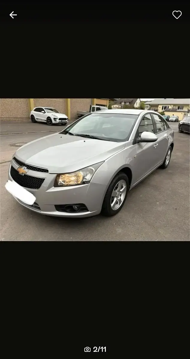 Gebraucht Chevrolet Cruze LS 141 PS (103 kW) 2010 Silber Limousine