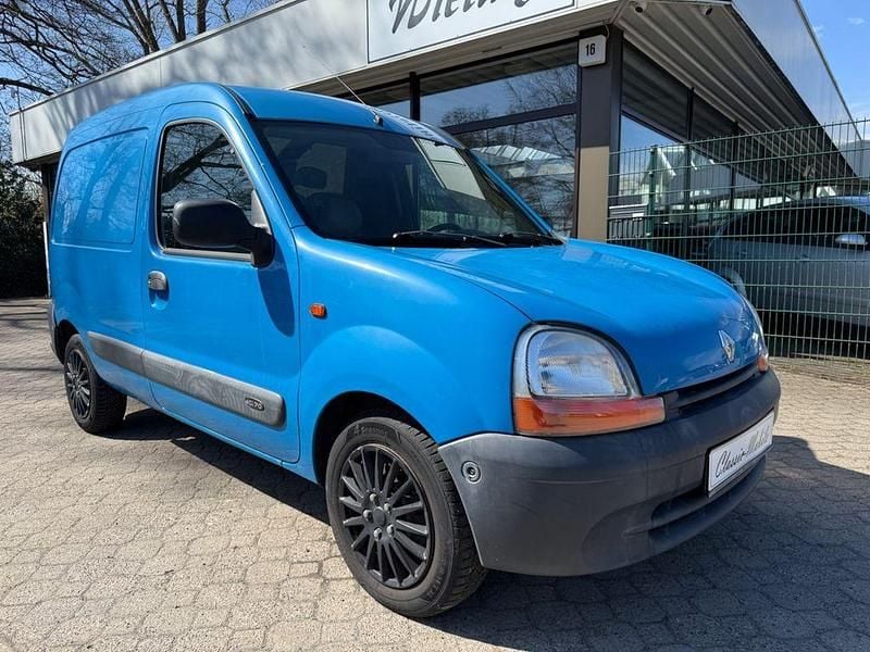 Gebraucht Renault Kangoo 65 PS (47 kW) 2002 Blau Van / Kleinbus