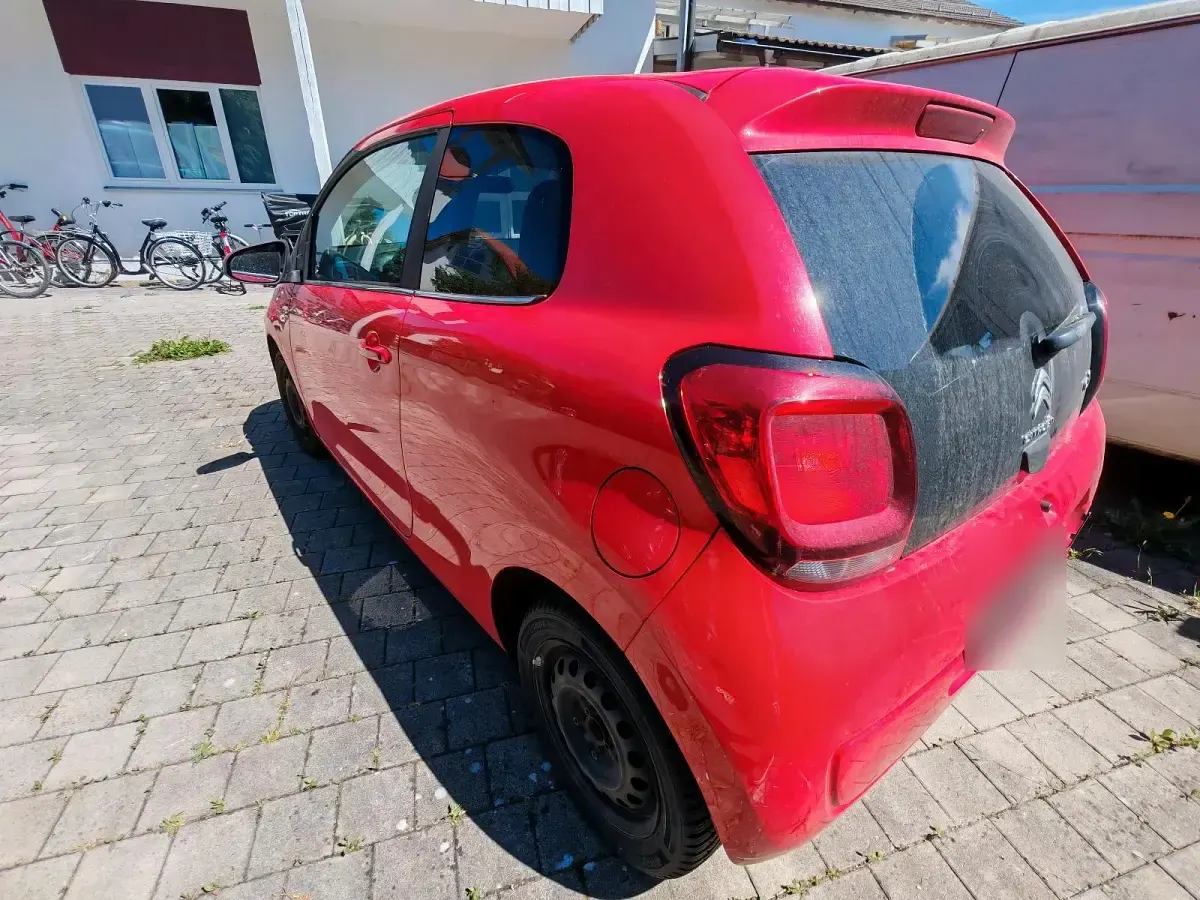 Gebraucht Citroën C1 82 PS (60 kW) 2016 Rot Kleinwagen