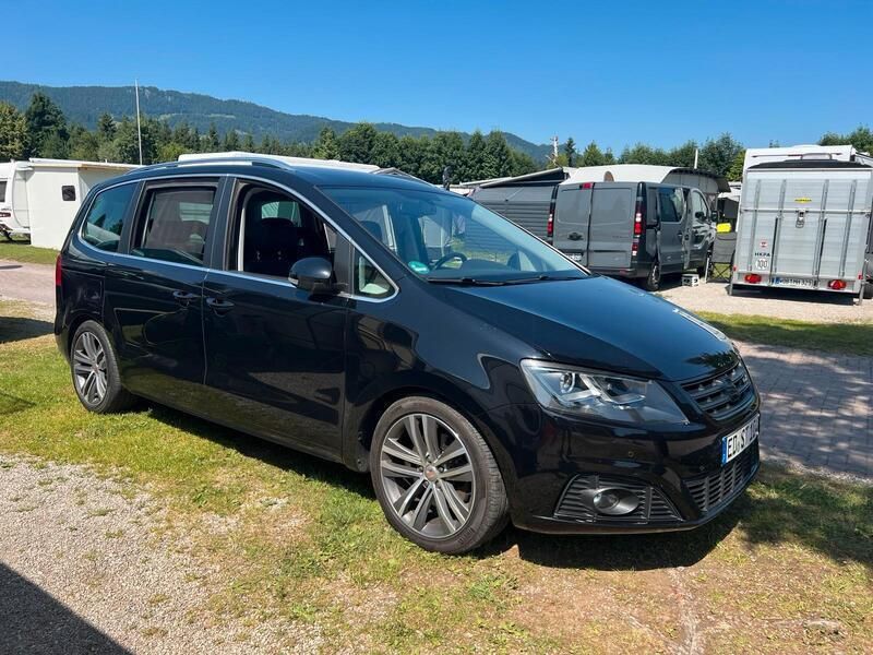 Schwarz Gebraucht 2014 Seat Alhambra Van / Kleinbus | 13.900 € - Bild 1/4