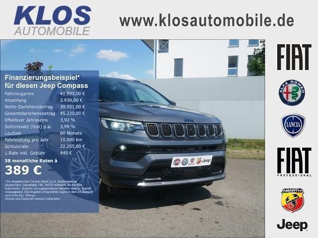 Graphite grey metallic (grau) Neu 2025 Jeep Compass Summit SUV | 41.990 € (Teuer) - Bild 1/4