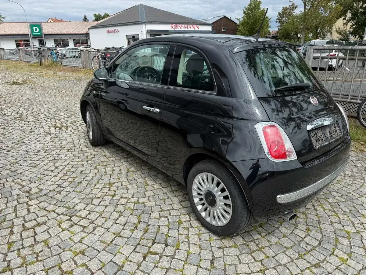 Gebraucht Fiat 500 Lounge 69 PS (50 kW) 2013 Schwarz Kleinwagen
