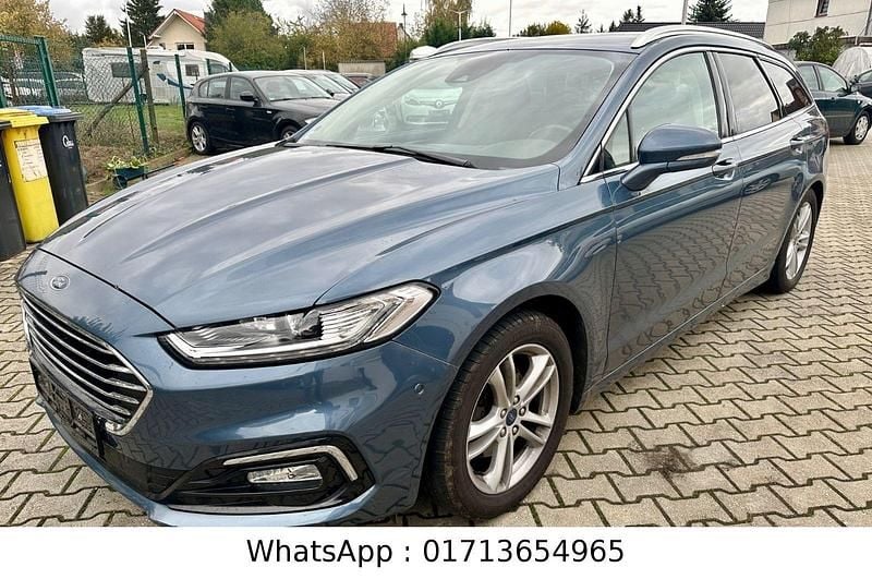 Blau Gebraucht 2019 Ford Mondeo Titanium Kombi | 15.900 € (Guter Preis) - Bild 1/4