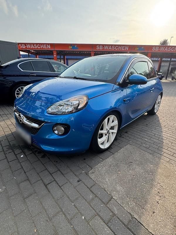 Usata Opel Adam 90 CV (66 kW) 2016 Blu Utilitaria