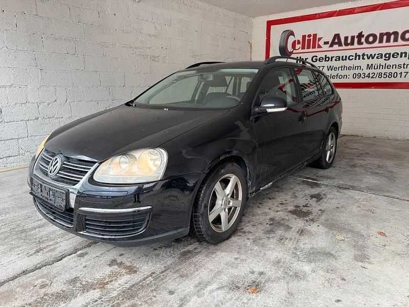 Gebraucht VW Golf V Trendline 105 PS (77 kW) 2008 Schwarz Kombi
