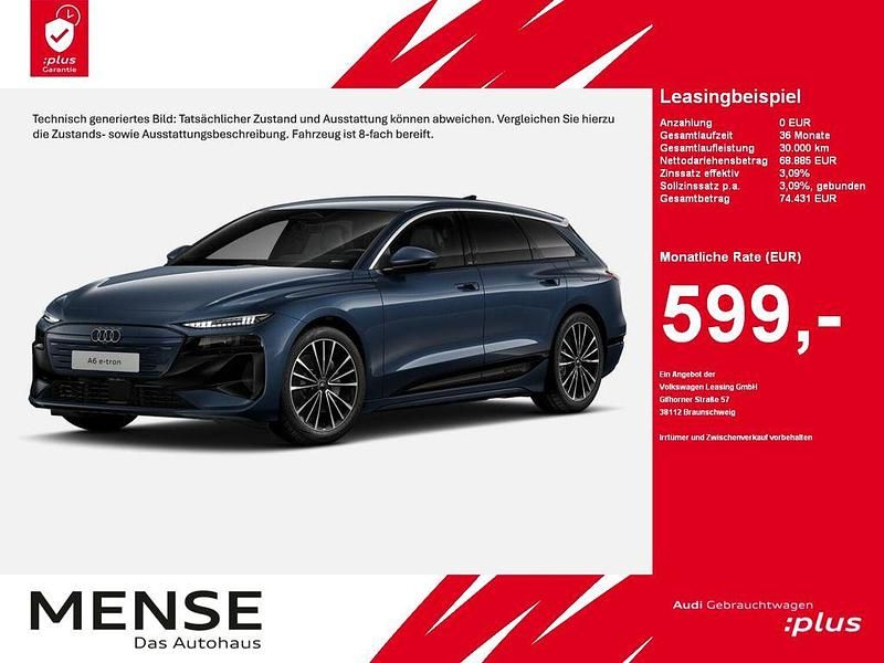 Plasmablau Gebraucht 2025 Audi A6 e-tron S-Line Kombi | 68.885 € (Fairer Preis) - Bild 1/3