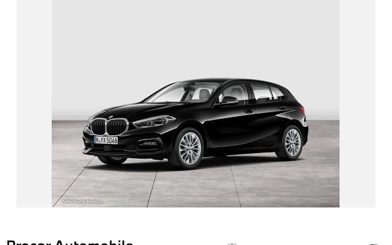Schwarz Gebraucht 2021 BMW 118 Sport Line Kleinwagen | 20.980 € (Guter Preis) - Bild 1/4
