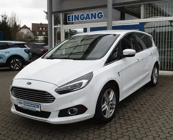 Second-hand Ford S-MAX Titanium 165 CP (121 kW) 2019 Alb Monovolum