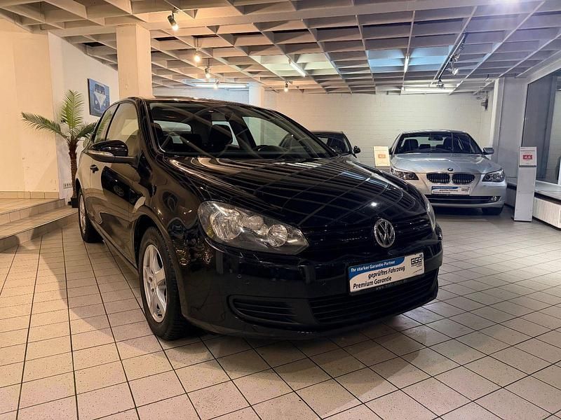 Gebraucht VW Golf VI Trendline 80 PS (58 kW) 2009 Schwarz Kleinwagen