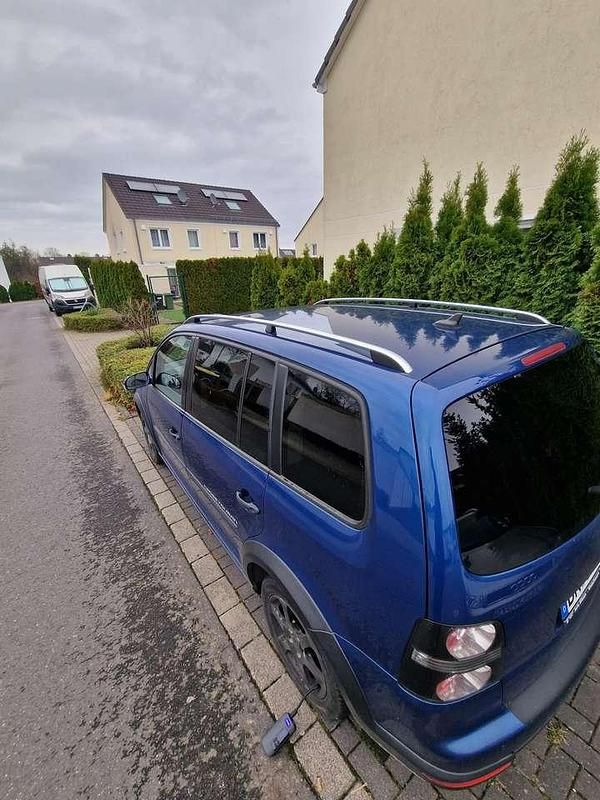 Gebraucht VW Touran Highline 170 PS (125 kW) 2007 Blau Van / Kleinbus