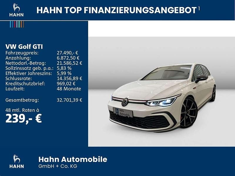 Gebraucht VW Golf VIII GTI 245 PS (180 kW) 2022 Pure white Limousine