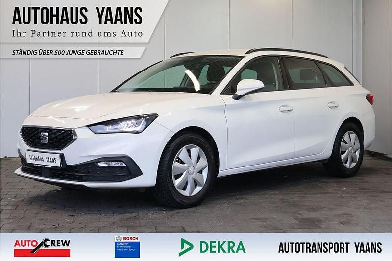 Weiß Gebraucht 2021 Seat Leon ST Beats Kombi | 17.989 € (Superpreis) - Bild 1/4