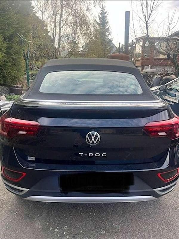 Gebraucht VW T-Roc Cabriolet Style 110 PS (80 kW) 2024 Schwarz Cabrio
