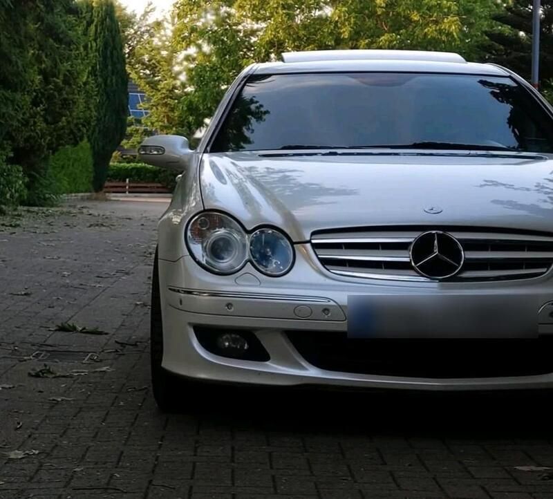 Silber Gebraucht 2006 Mercedes CLK320 Avantgarde Coupé | 4.100 € (Guter Preis) - Bild 1/4