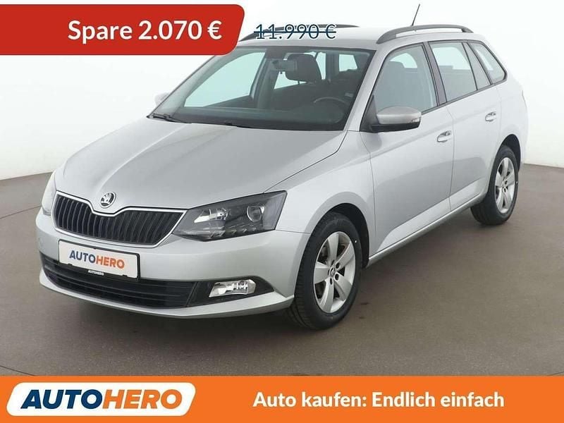 Stribrna brilliant Gebraucht 2017 Skoda Fabia Ambition Kombi | 9.920 € (Fairer Preis) - Bild 1/3