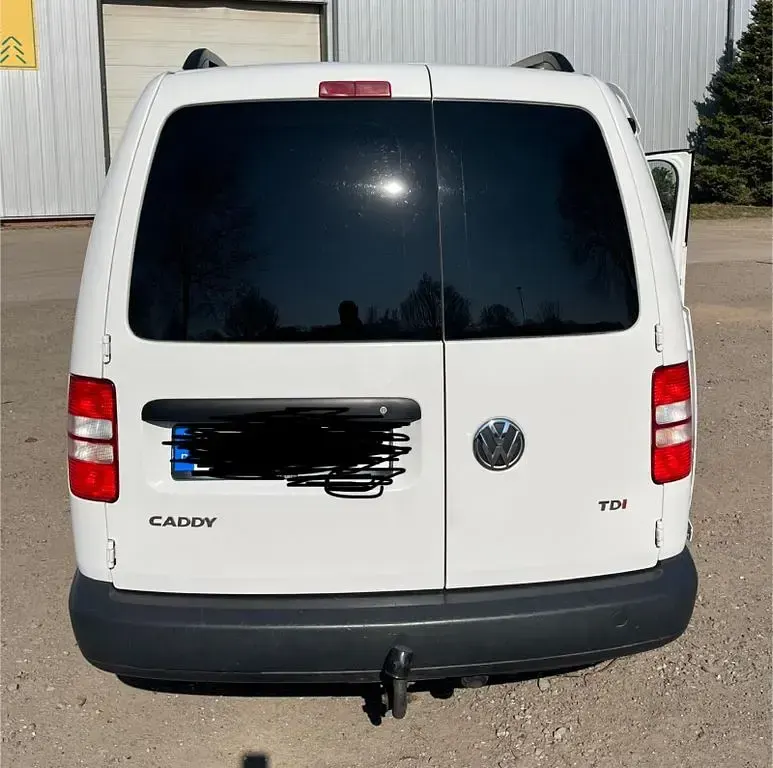 Gebraucht VW Caddy 102 PS (75 kW) 2014 Weiß Van / Kleinbus
