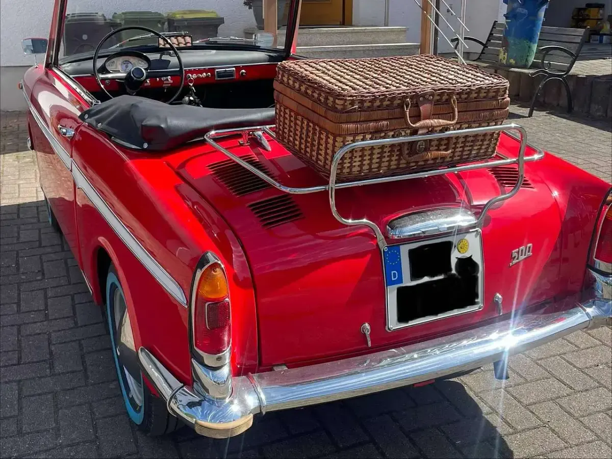 Gebraucht Autobianchi Bianchina 23 PS (16 kW) 1964 Rot Kleinwagen