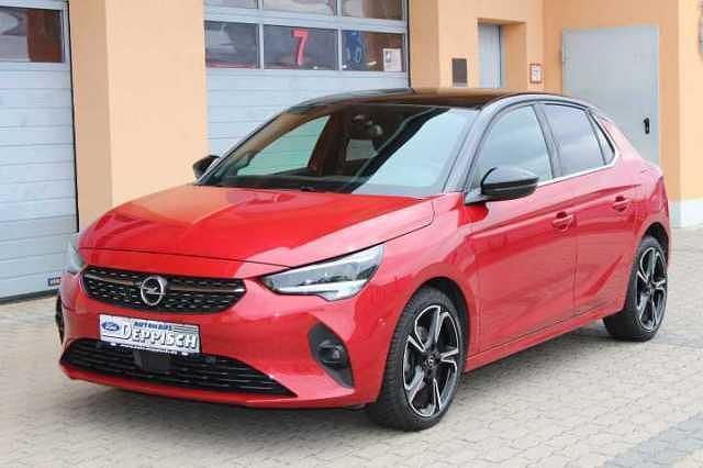 Rot (metallic) Gebraucht 2023 Opel Corsa Sport Limousine | 16.990 € (Fairer Preis) - Bild 1/4