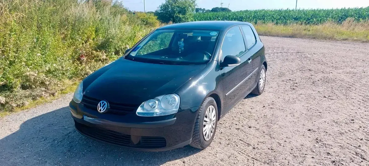 Gebraucht VW Golf V 102 PS (75 kW) 2007 Schwarz Kleinwagen