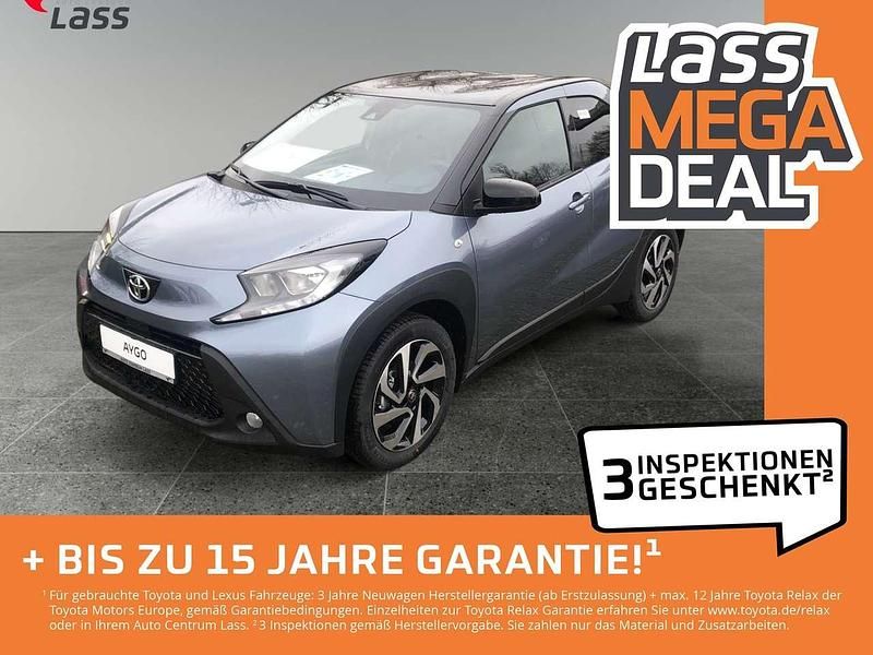 Celestite grey 1k3/ black mica Neu 2025 Toyota Aygo Kleinwagen | 18.980 € (Fairer Preis) - Bild 1/4