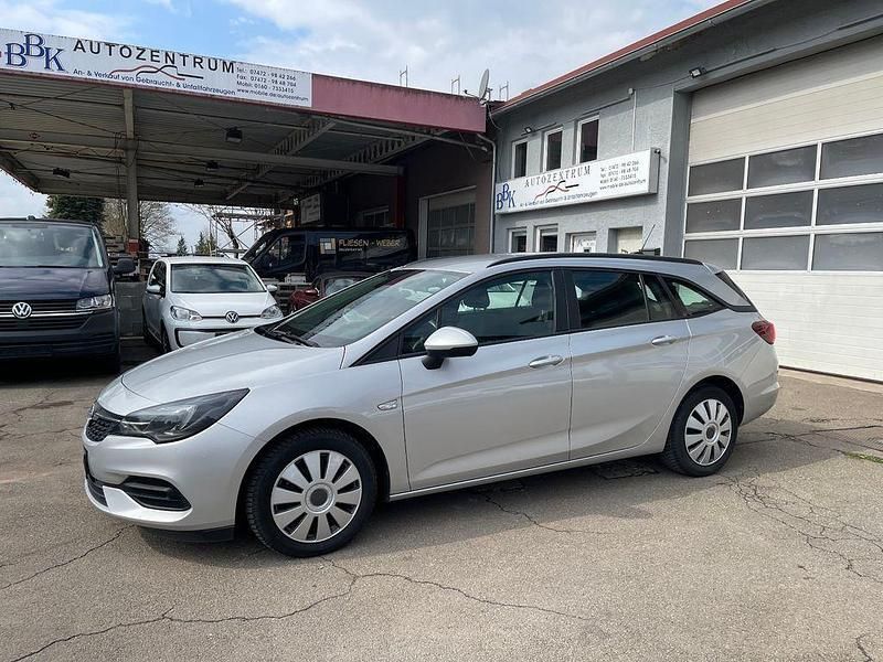 Silber Gebraucht 2020 Opel Astra Edition Kombi | 9.900 € (Guter Preis) - Bild 1/4