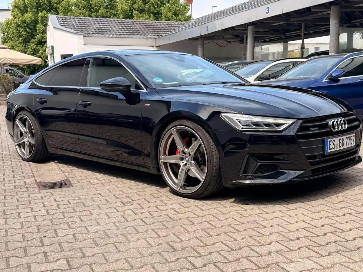 Gebraucht Audi A7 Sportback S-Line 286 PS (210 kW) 2019 Schwarz Kleinwagen