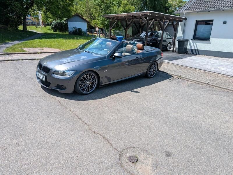 Grau Gebraucht 2008 BMW 335 Cabriolet M Performance Cabrio | 13.300 € (Superpreis) - Bild 1/4