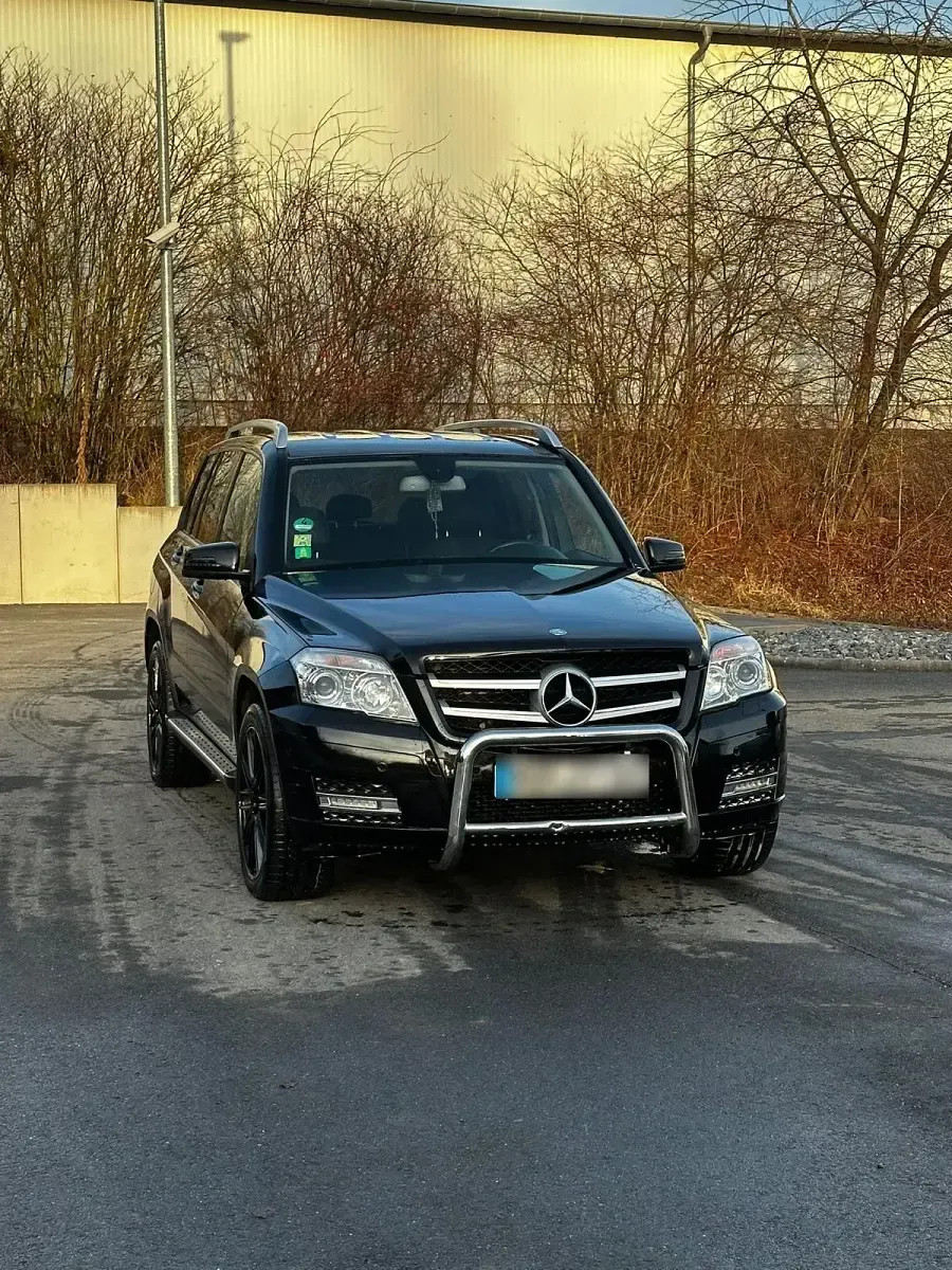 Używany Mercedes GLK350 252 KM (185 kW) 2009 Czarny SUV