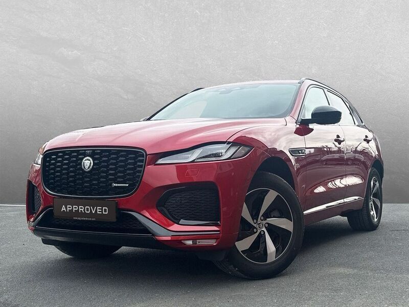 Rot Gebraucht 2024 Jaguar F-Pace R-Dynamic SUV | 48.880 € (Superpreis) - Bild 1/4