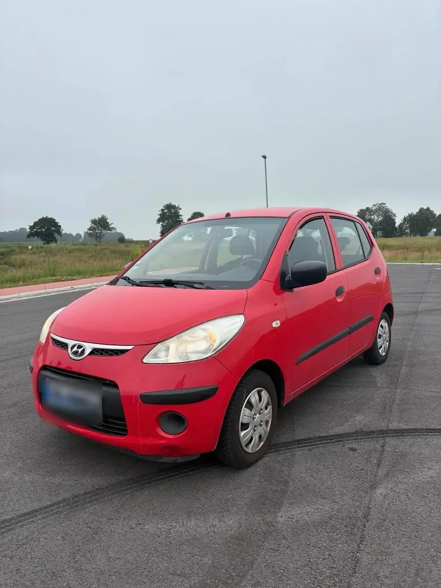 Gebraucht Hyundai i10 67 PS (49 kW) 2008 Rot Kleinwagen