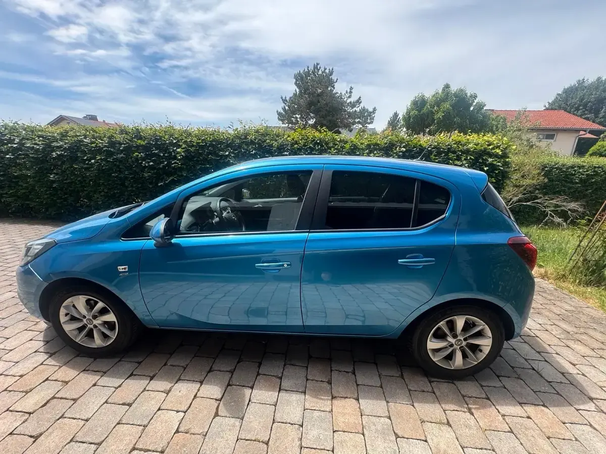Gebraucht Opel Corsa Active 90 PS (66 kW) 2017 Blau Kleinwagen