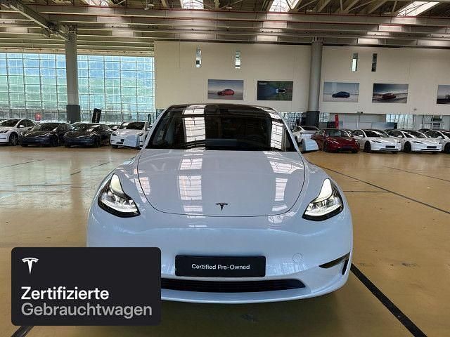 Gebraucht Tesla Model Y Long Range AWD 258 kW (351 PS) 2024 Weiß SUV