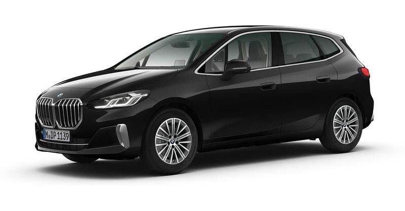 Schwarz Gebraucht 2024 BMW 220 Active Tourer Luxury Line Van / Kleinbus | 38.494 € (Teuer) - Bild 1/4