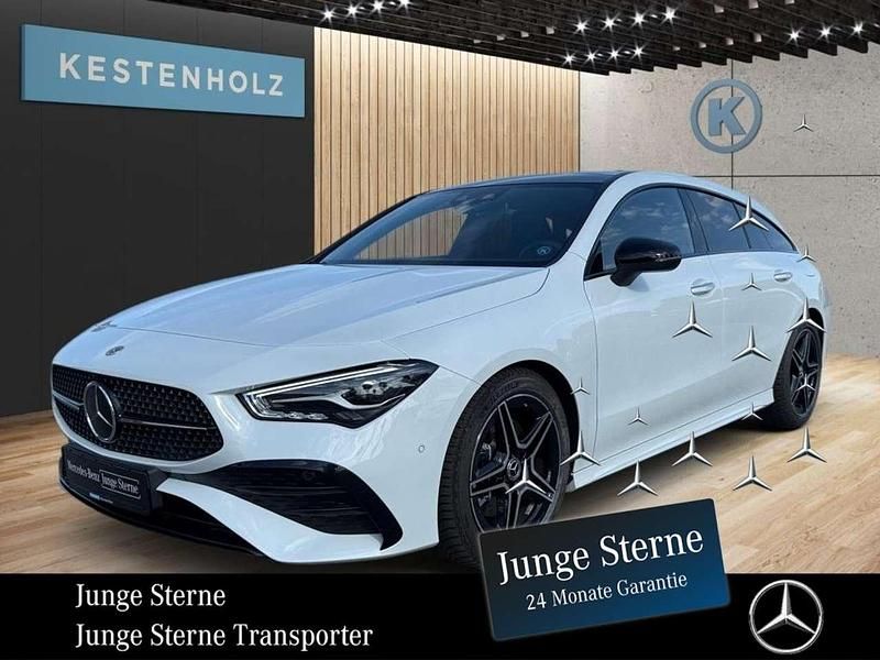 Weiß Gebraucht 2024 Mercedes CLA200 Shooting Brake AMG Kombi | 34.844 € (Etwas zu teuer) - Bild 1/4