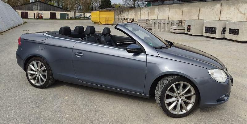 Gebraucht VW Eos 122 PS (89 kW) 2010 Grau Cabrio