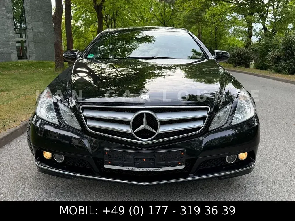 Usata Mercedes E250 204 CV (150 kW) 2009 Nero Coupé