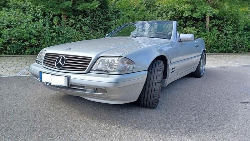 Silber Gebraucht 1998 Mercedes SL500 Cabrio | 29.000 € (Guter Preis) - Bild 1/4