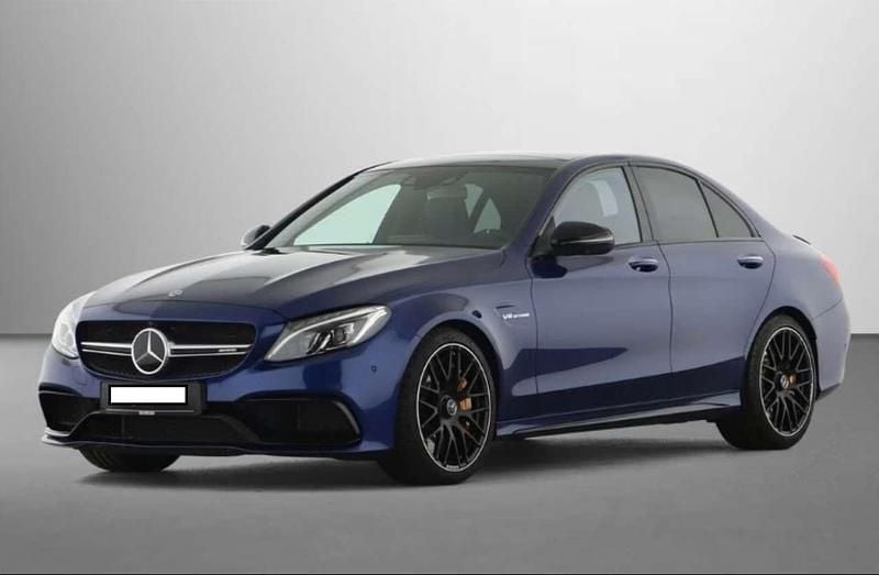Blau Gebraucht 2018 Mercedes C63S AMG AMG Limousine | 80.000 € - Bild 1/4