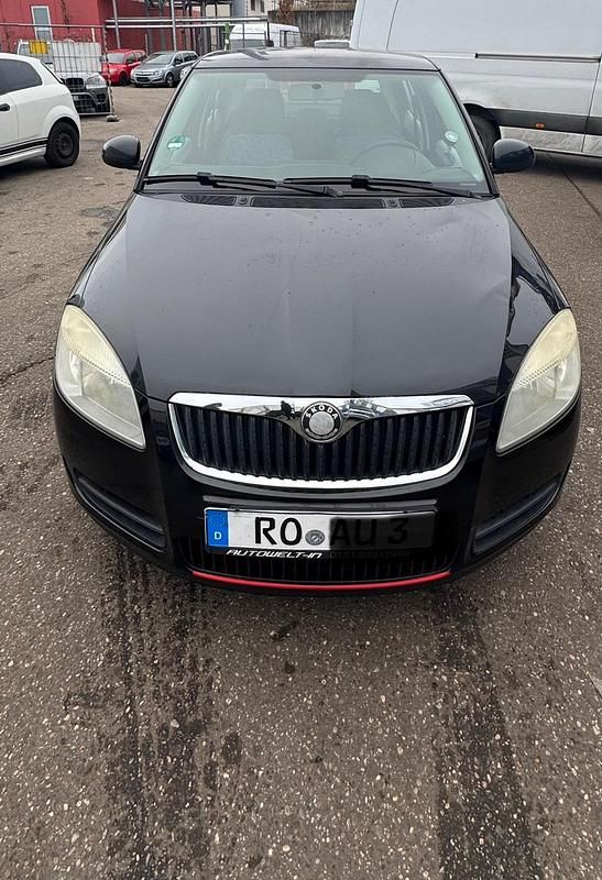 Schwarz Gebraucht 2008 Skoda Fabia Kleinwagen | 1.299 € (Guter Preis) - Bild 1/4