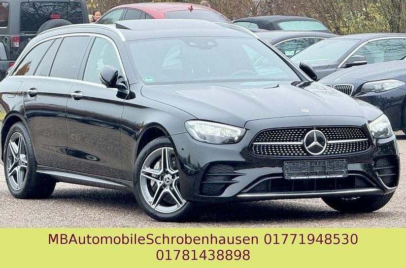 Schwarz Gebraucht 2022 Mercedes E300 AMG Limousine | 31.999 € (Guter Preis) - Bild 1/4