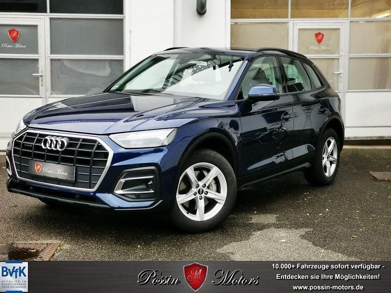 Blau (navarrablau) Gebraucht 2022 Audi Q5 Sport SUV | 37.790 € (Fairer Preis) - Bild 1/4