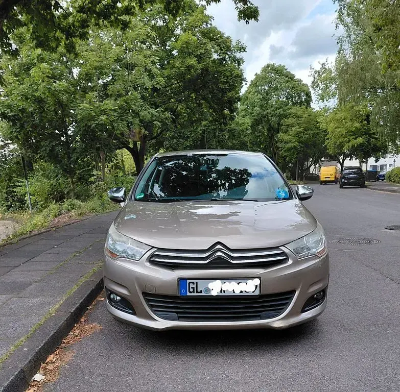 Gebraucht Citroën C4 120 PS (88 kW) 2014 Beige Limousine