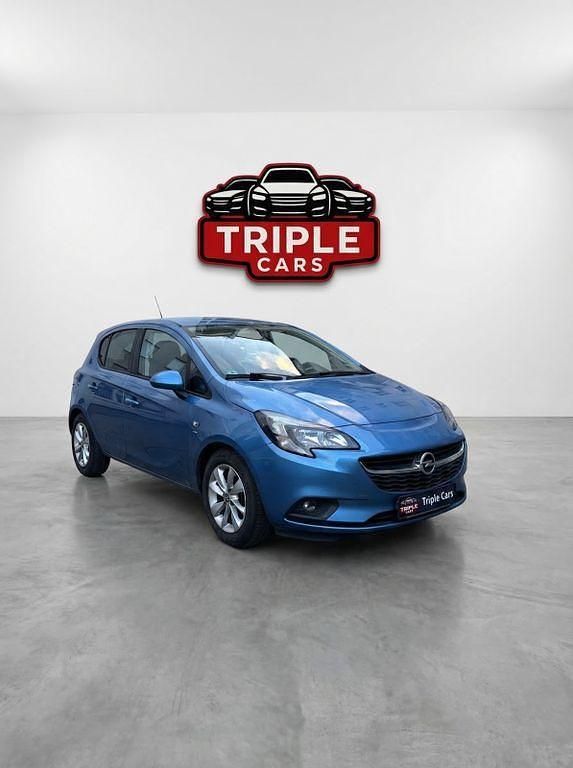 Gebraucht Opel Corsa drive 90 PS (66 kW) 2016 Blau Kleinwagen